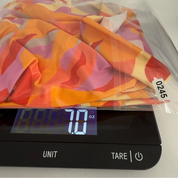 Hello Molly Fierce Nature Midi Dress Multi-color Orange Strappy Size 4 - Picture 12 of 12